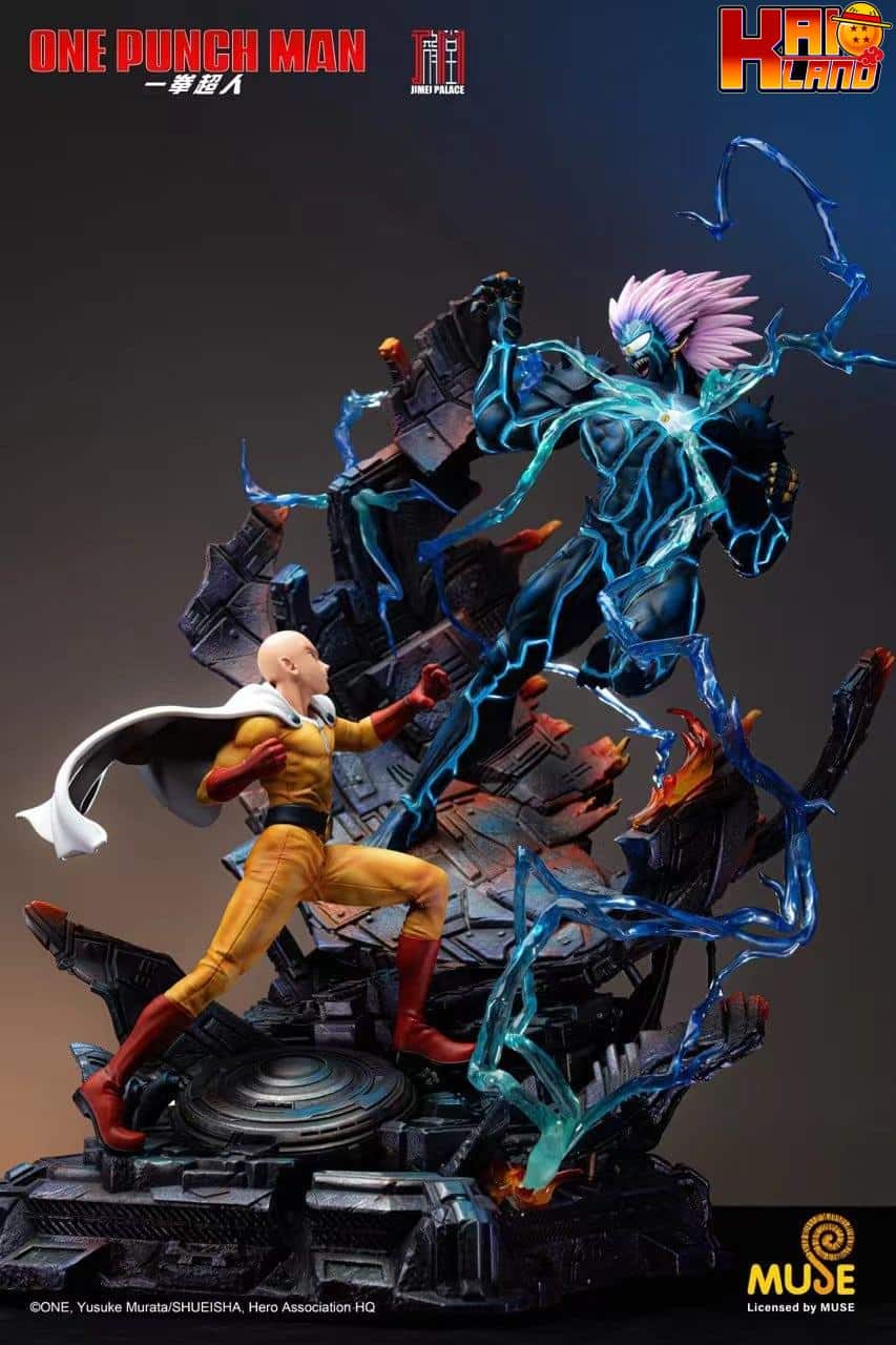 Resin Figure of the Hero Facing the Conqueror